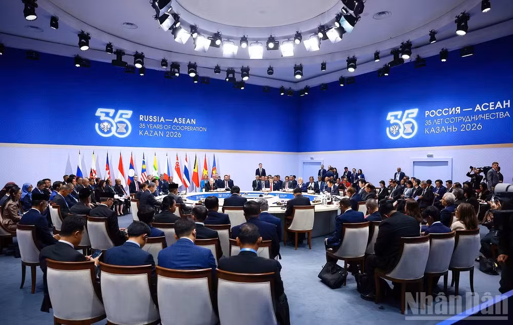 Kết thúc Hội nghị, các lãnh đạo ASEAN và Nga nhất trí thông qua Tuyên bố Kazan 2026 “ASEAN-Nga: Đoàn kết trong đa dạng - 35 năm đồng hành”.
