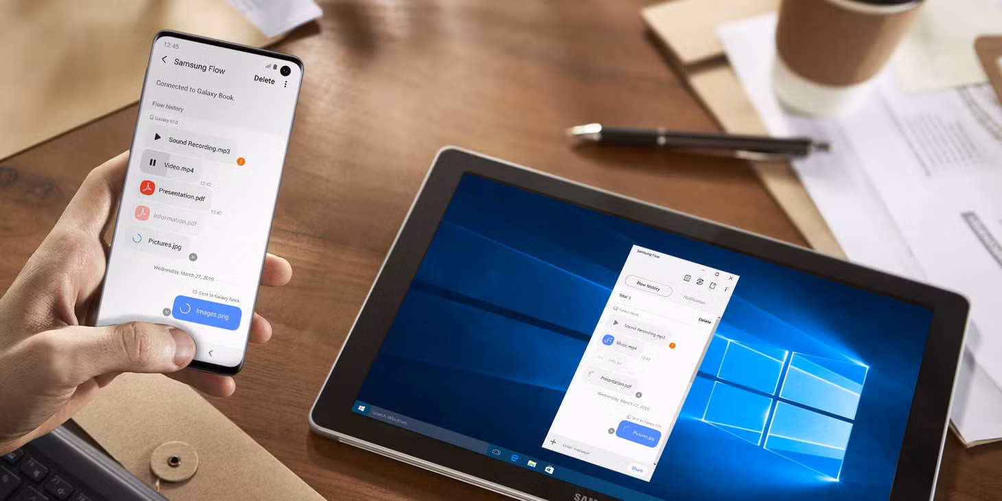 Sự phổ biến của USB-C đang giúp thu hẹp khoảng cách giữa tablet, điện thoại và máy tính trong trải nghiệm sử dụng hàng ngày. Ảnh: Samsung.