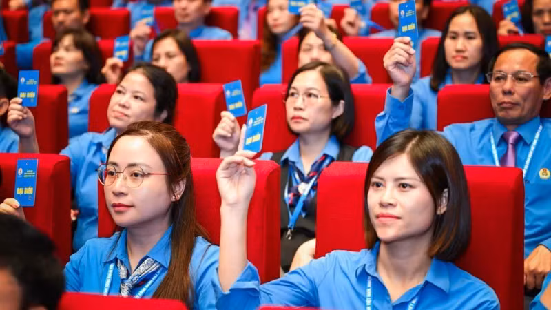 Đại biểu dự Đại hội.