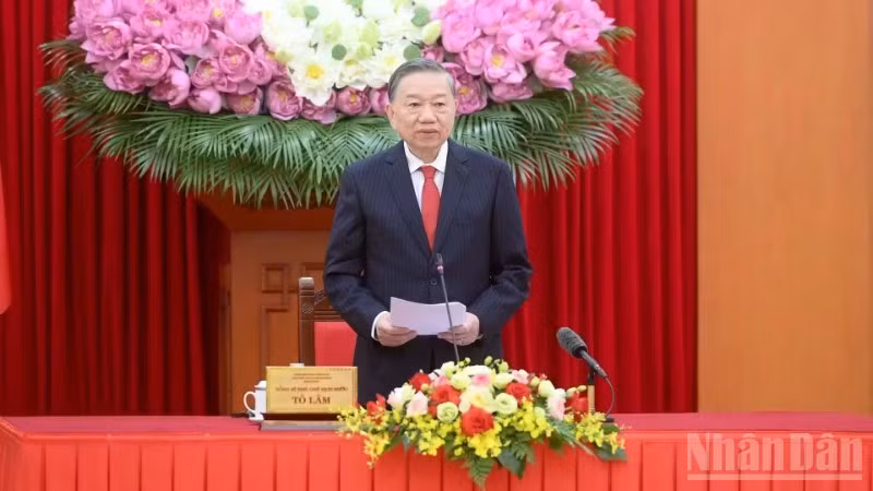 Tổng Bí thư, Chủ tịch nước Tô Lâm. (Ảnh: ĐĂNG KHOA)