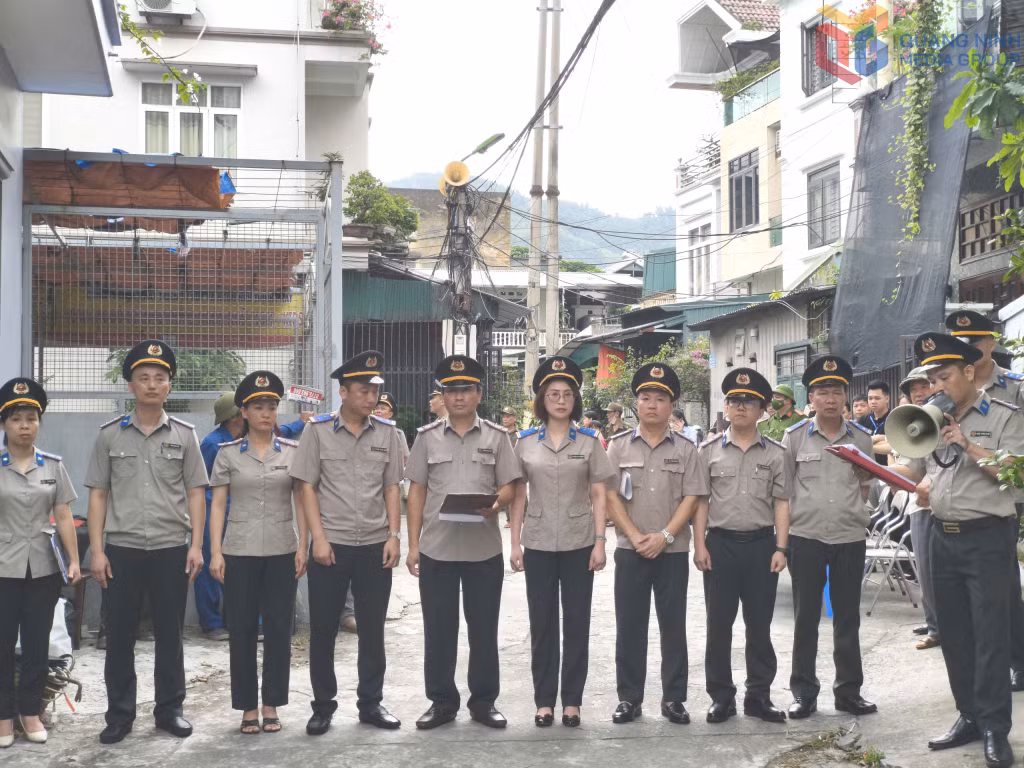 Phòng Thi hành án dân sự khu vực 3 tổ chức cưỡng chế giao quyền sử dụng đất và tài sản gắn liền với đất để thi hành bản án, quyết định đã có hiệu lực pháp luật, tháng 6/2026.