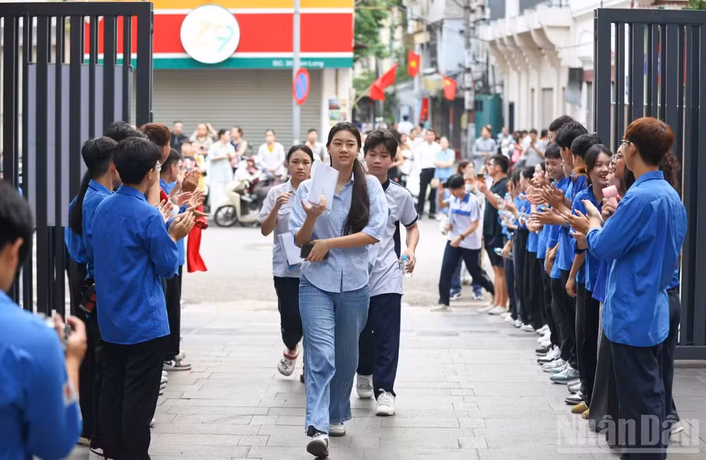 Tại Kỳ thi tốt nghiệp trung học phổ thông năm 2026 (Ảnh: ĐẠI THẮNG)