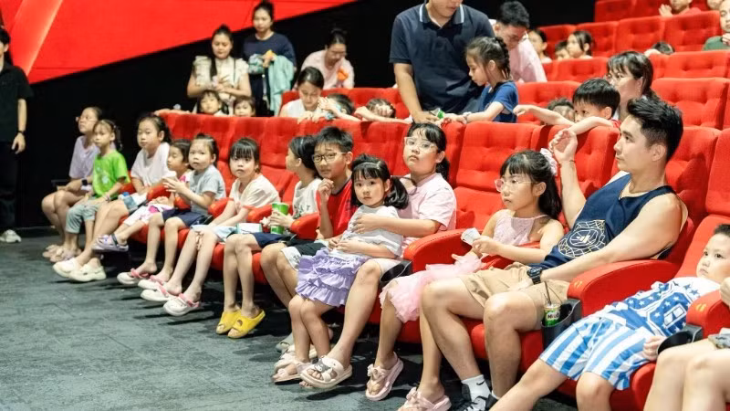 Bộ phim về Trạng Quỳnh được trẻ em yêu thích.
