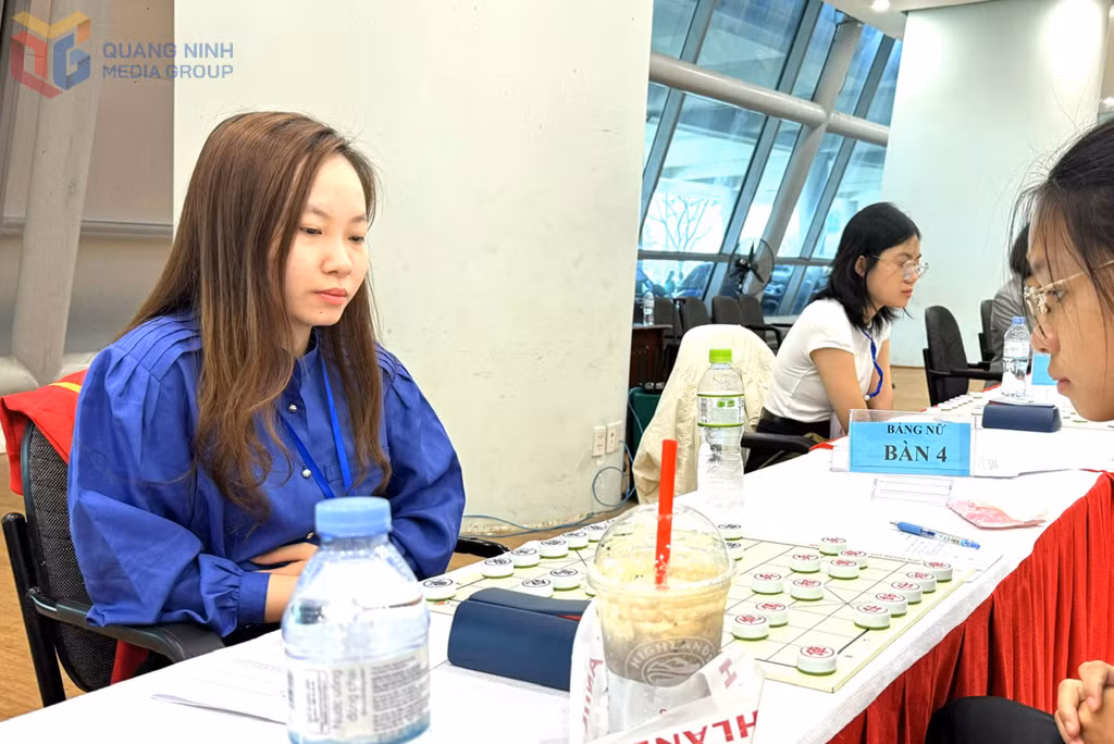 Trịnh Thúy Nga luôn miệt mài, nỗ lực thi đấu tích lũy kinh nghiệm để vươn lên.