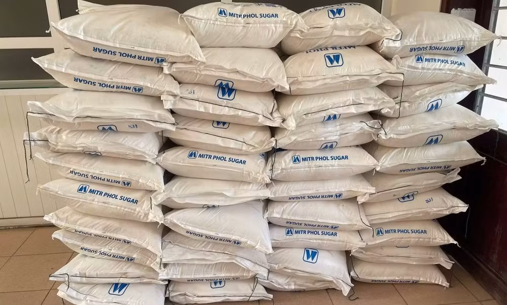 Số đường kính nhập lậu vừa bị lực lượng chức năng phát hiện, thu giữ.