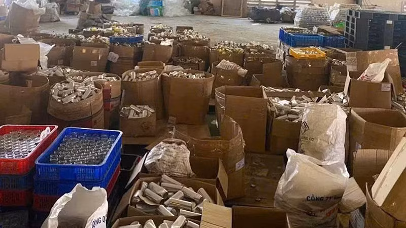 Nguyên liệu sản xuất nước yến giả.
