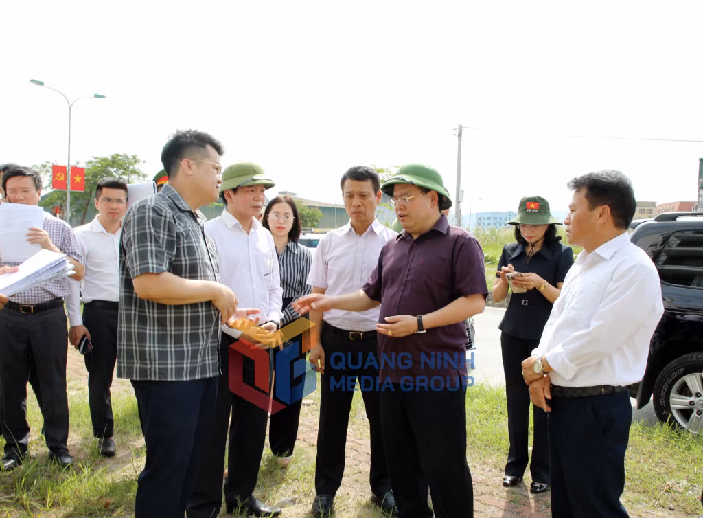 Đồng chí Bí thư Tỉnh ủy yêu cầu kiên quyết xử lý nghiêm đối với các dự án chậm tiến độ (6-2026). Ảnh: Thu Chung