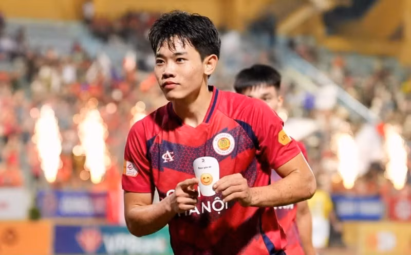 Đình Bắc đang có phong độ ấn tượng. Ảnh: Minh Dân