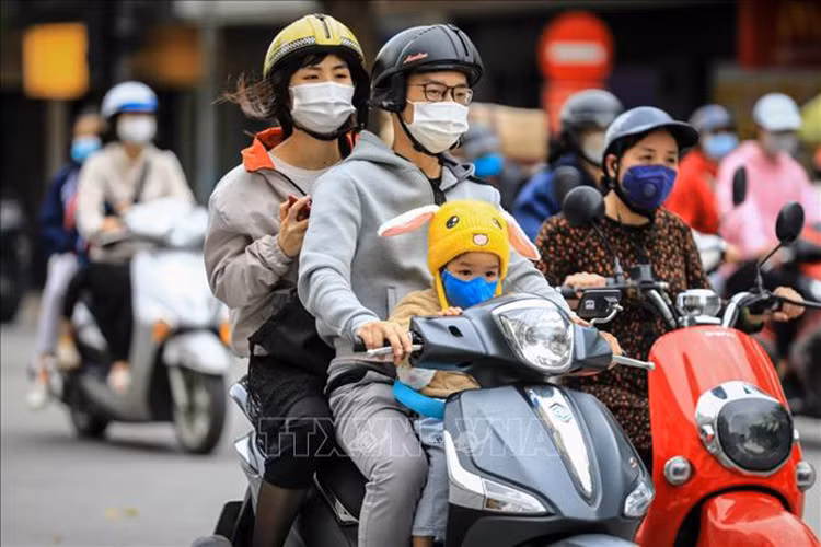 Miền Bắc và miền Trung mưa rét từ nay đến Tết Nguyên đán 2023. Ảnh: TTXVN.