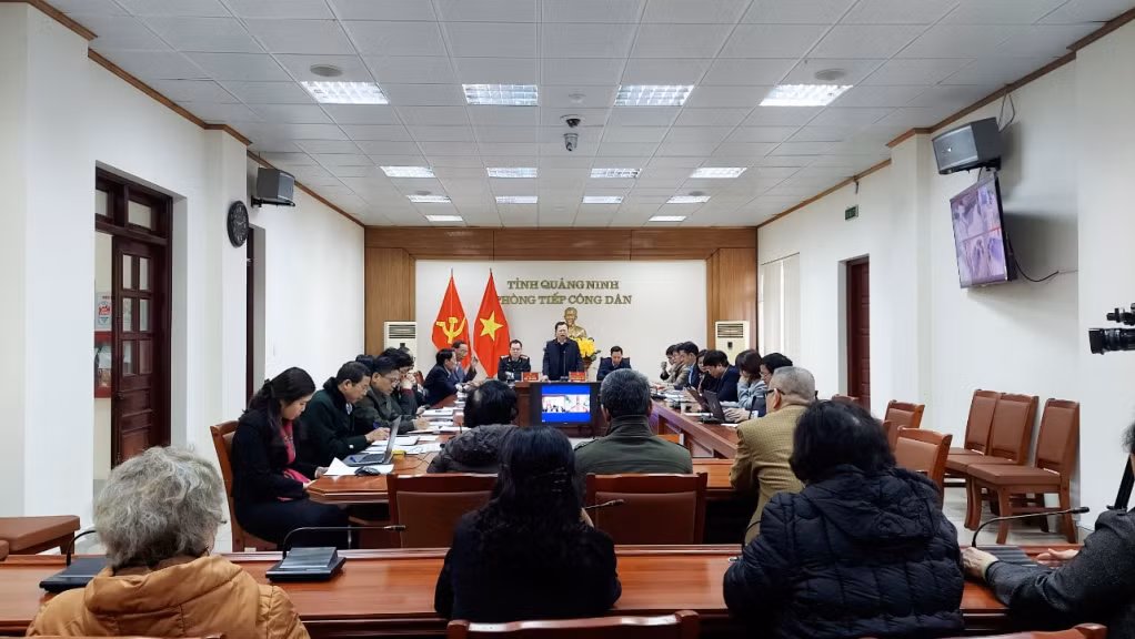 Một buổi tiếp công dân định kỳ của UBND tỉnh.