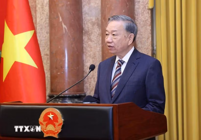 Tổng Bí thư, Chủ tịch nước Tô Lâm. (Ảnh: Lâm Khánh/TTXVN)