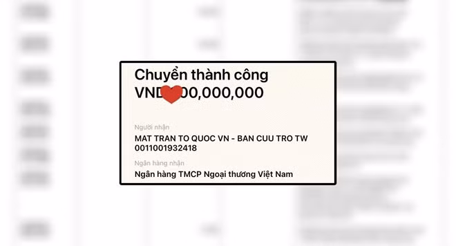 Hình ảnh chuyển tiền của nhiều nghệ sĩ, những người lao động bình dân đã lan tỏa giá trị nhân văn trong cộng đồng. Ảnh: đồ họa Huyền Chi