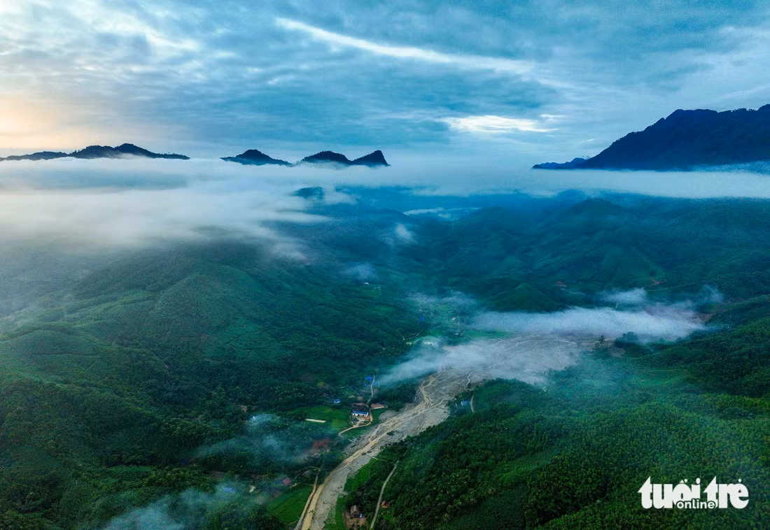Tại thôn Làng Nủ, người dân sinh sống chủ yếu là đồng bào dân tộc Tày - Ảnh: NGUYỄN KHÁNH