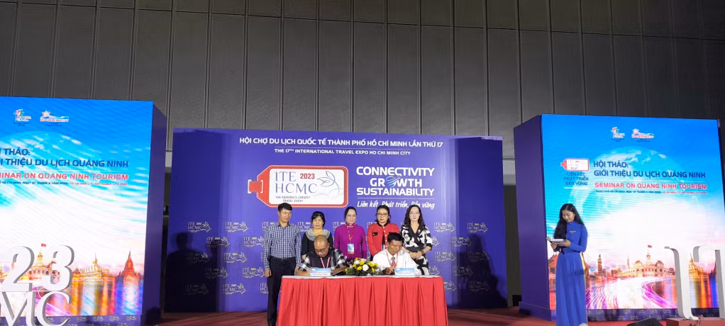 Hiệp hội Du lịch Quảng Ninh ký kết hợp tác với Hội Lữ hành G7.