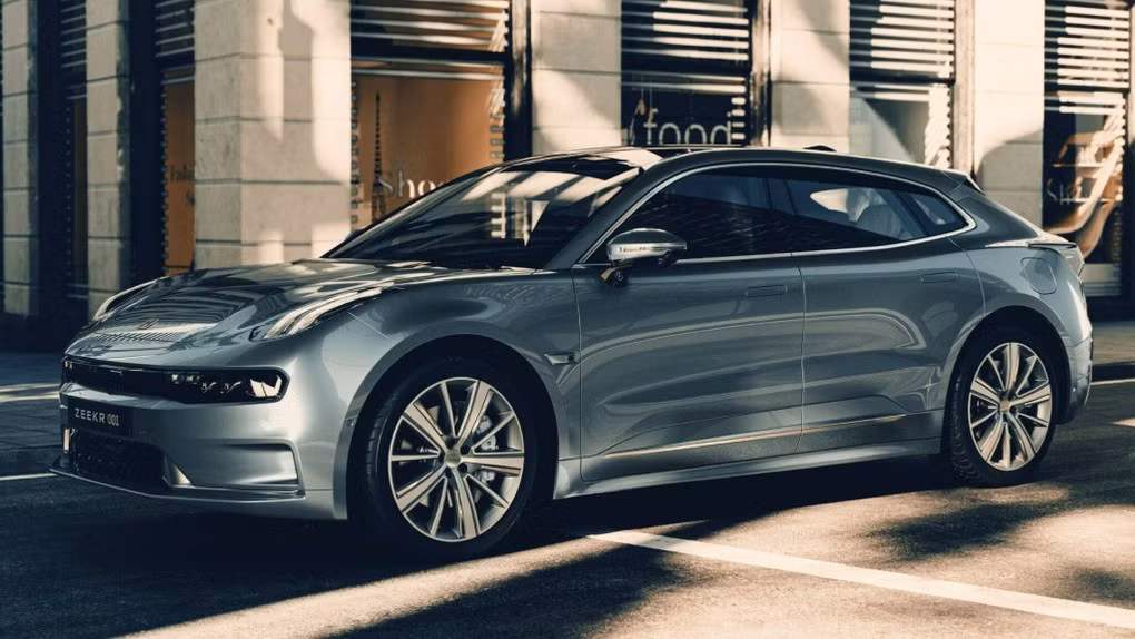 Mẫu Zeekr 001 của Trung Quốc đang thu hút sự chú ý của khách hàng (Ảnh: Geely).