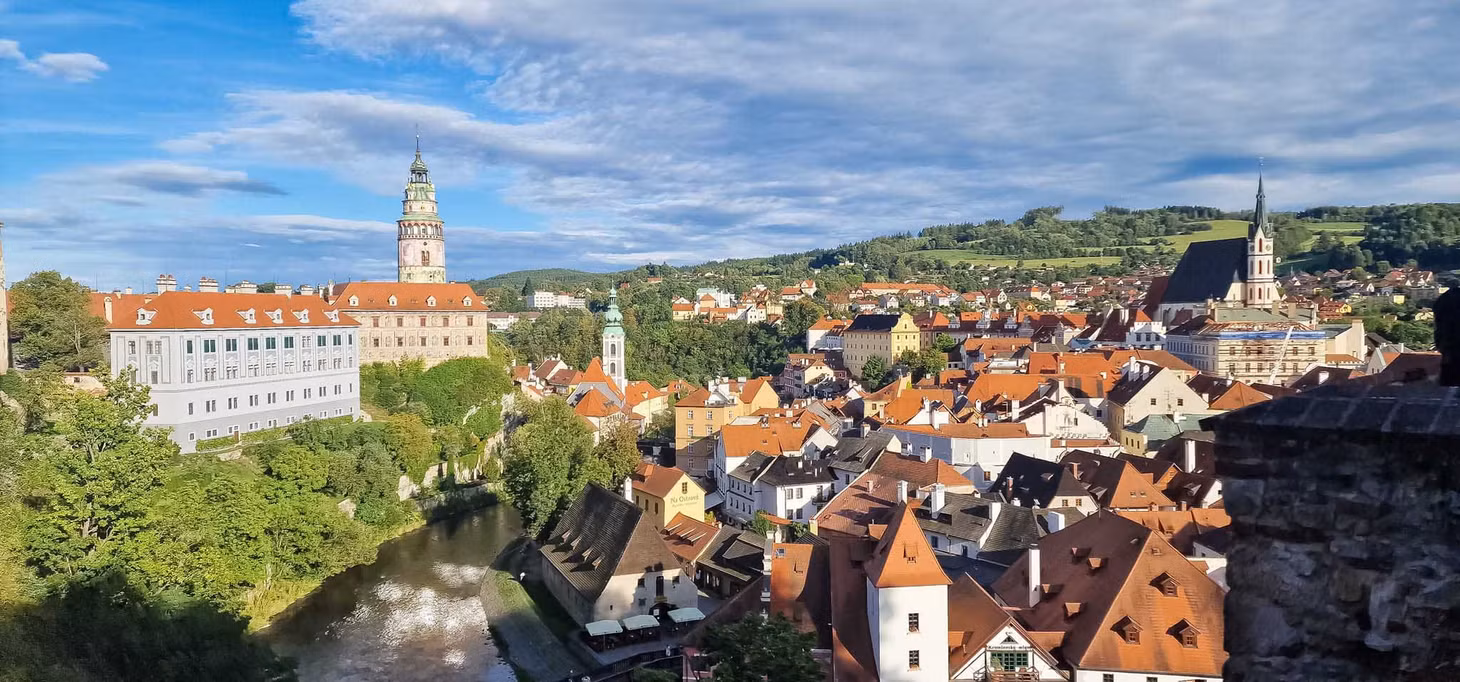 Cesky Krumlov được xem là một trong những ngôi làng đẹp bậc nhất châu Âu. Ảnh: Nguyễn Tất Thịnh