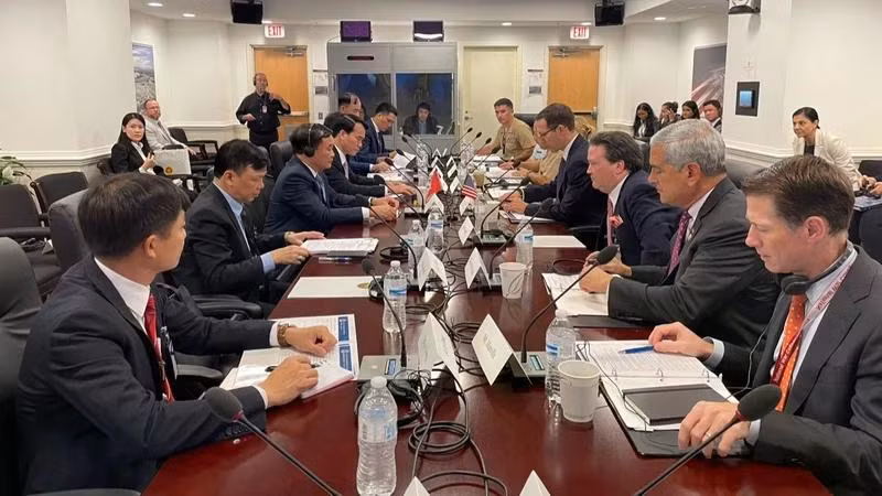 Hội nghị Đối thoại Chính sách quốc phòng Việt Nam -Hoa Kỳ năm 2023, tại Hoa Kỳ.