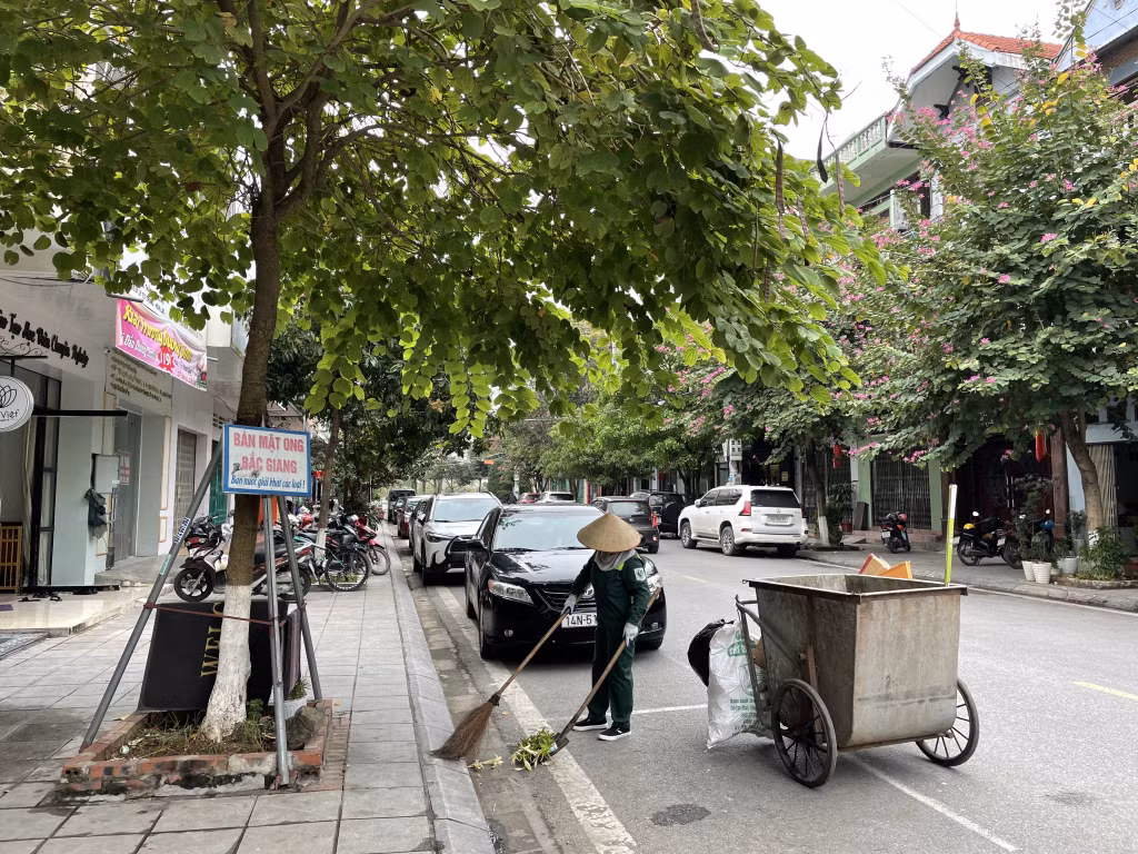Cảnh quan đô thị tại TP Móng Cái luôn đảm bảo xanh, sạch, đẹp.