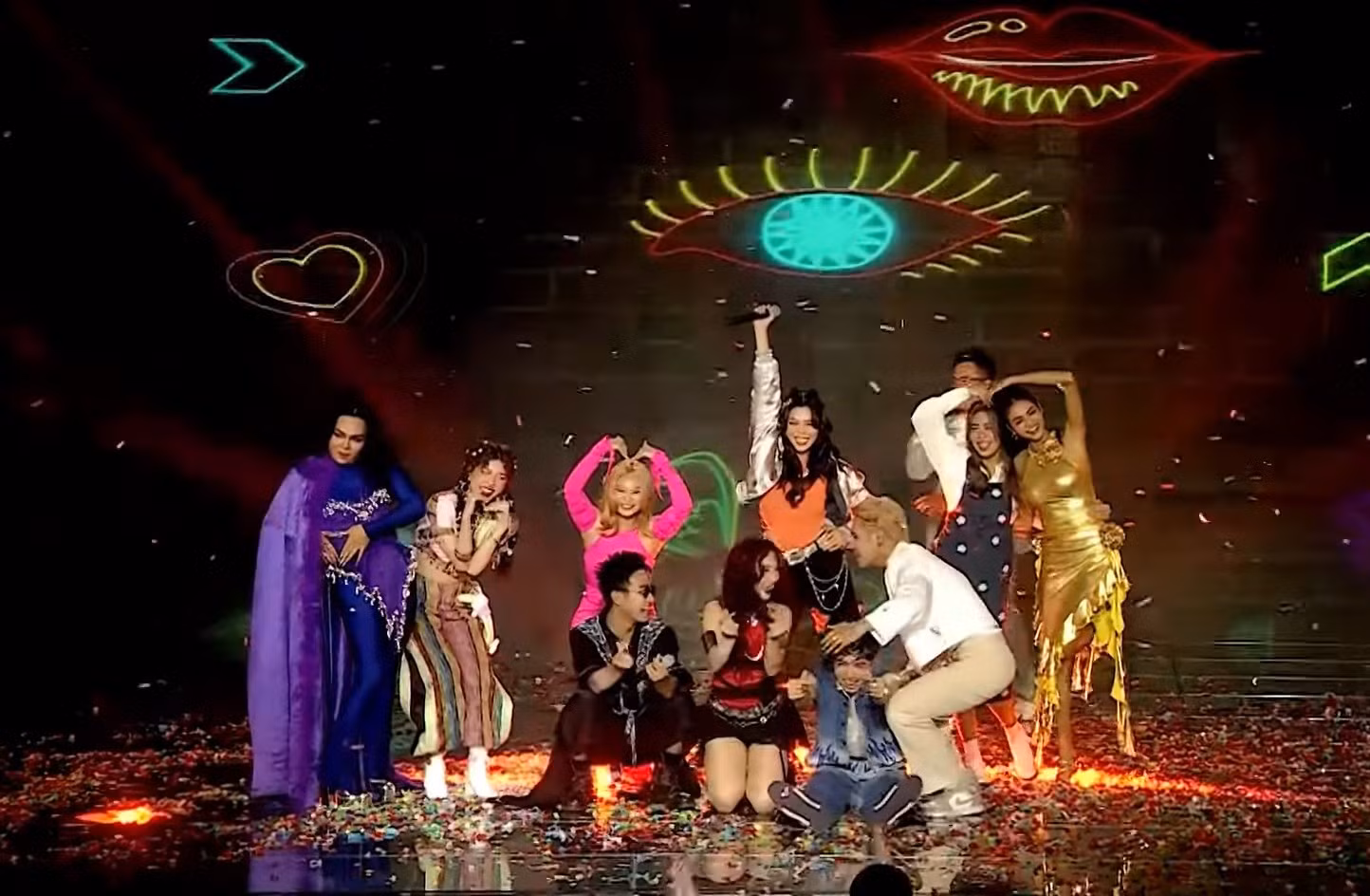 Top 10 trẻ trung giàu năng lượng của Vietnam Idol 2023. Ảnh: CMH.
