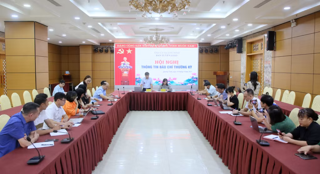 Đại diện Sở KH&amp;CN tỉnh thông tin nhanh về sự kiện “Kết nối công nghệ và đổi mới sáng tạo Việt Nam” (Techconnect and Innovation Vietnam) năm 2023.
