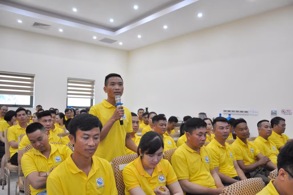 Nhiều ý kiến của người lao động tại chương trình được tiếp thu và giải quyết.