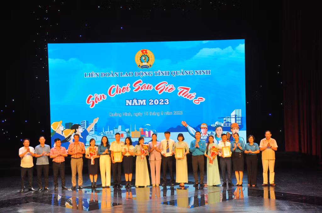 Đội thi đến từ Công đoàn Công ty CP Viglacera Hạ Long xuất sắc giành giải nhất.