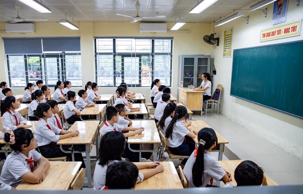 Khoa học Tự nhiên và Lịch sử và Địa lý là hai môn học mới theo hướng tích hợp ởbậc trung học cơ sở. (Ảnh minh họa: Hoài Nam/Vietnam+)