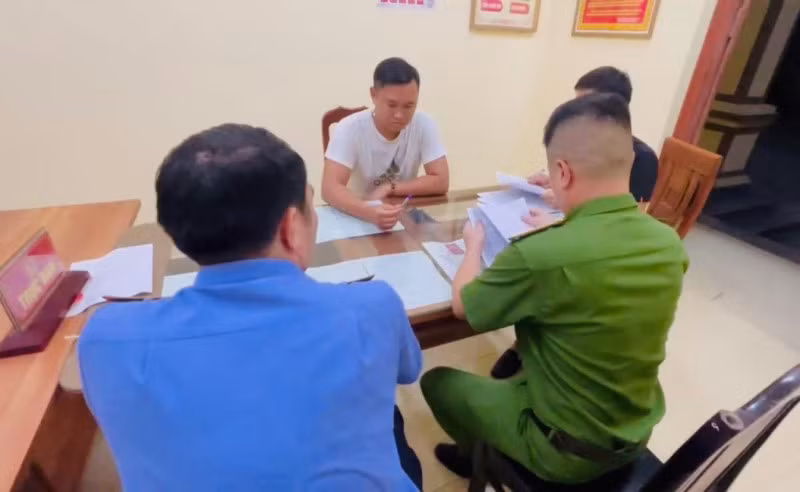 Đối tượng Trương Đức Thanh.