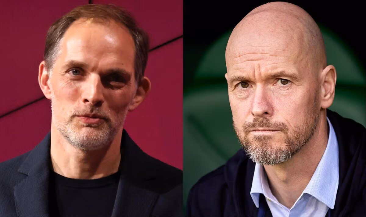 HLV Thomas Tuchel và Erik ten Hag sẽ 'đấu' nhau trên băng ghế chỉ đạo