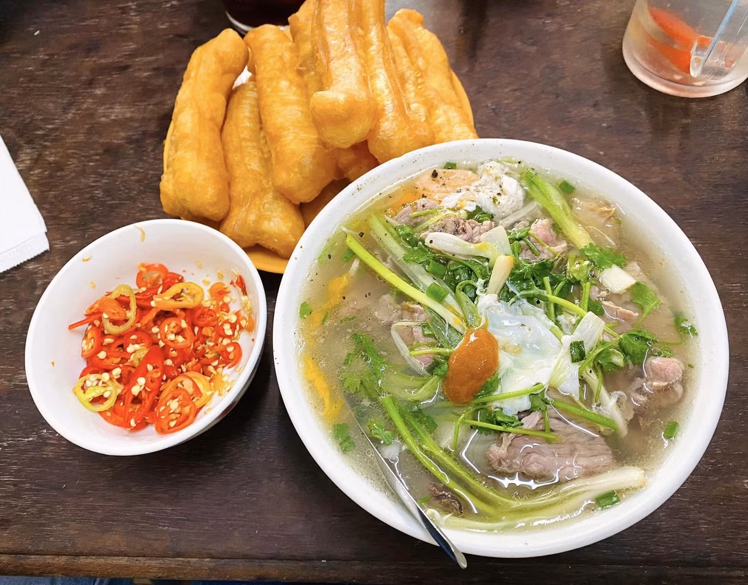 Phở là món ăn đặc trưng của ẩm thực Hà Nội. Ảnh: Phở Bát Đàn