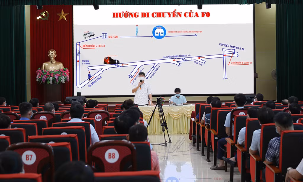 Tháng 8/2021, Than Vàng Danh là đơn vị đầu tiên trong Tập đoàn tổ chức diễn tập phòng, chống Covid-19.