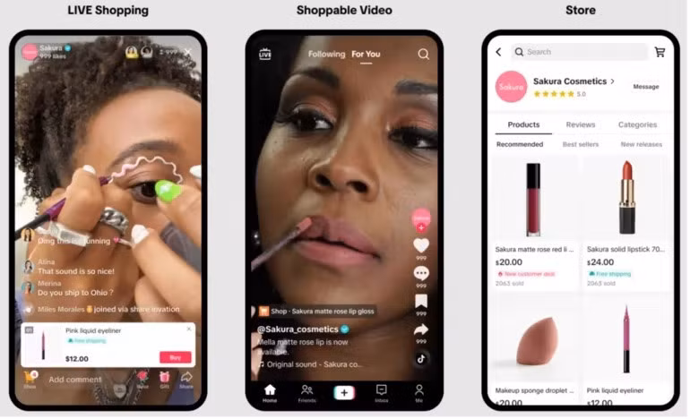 TikTok Shop trở nên phổ biến ở các thị trường khác bằng cách lan toả xu hướng và khuyến khích mua hàng tuỳ hứng.