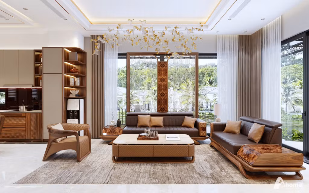 Ahome - Thiết kế và thi công nội thất gỗ óc chó
