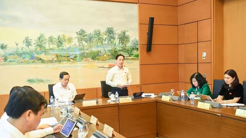 Quang cảnh phiên họp chiều 26/10. (Ảnh: DUY LINH)