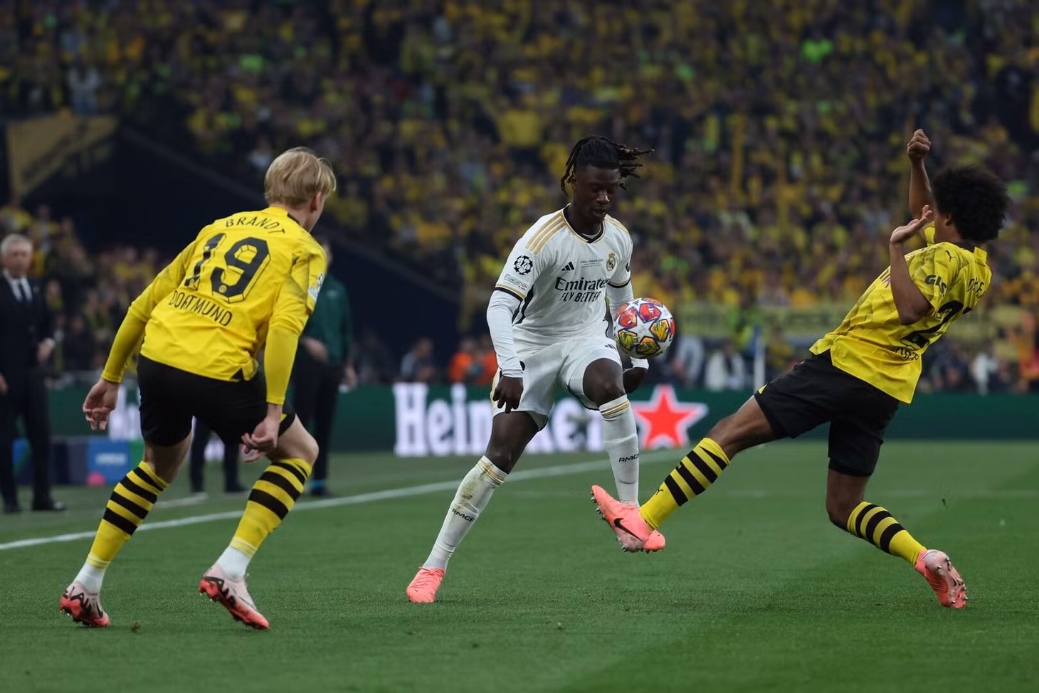 Real Madrid tự tin chiến thắng. Ảnh: EFE