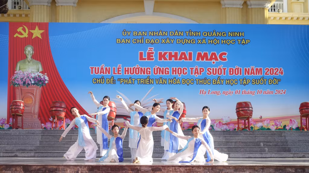 BCĐ xây dựng xã hội học tập tỉnh khai mạc Tuần lễ hưởng ứng học tập suốt đời năm 2024.