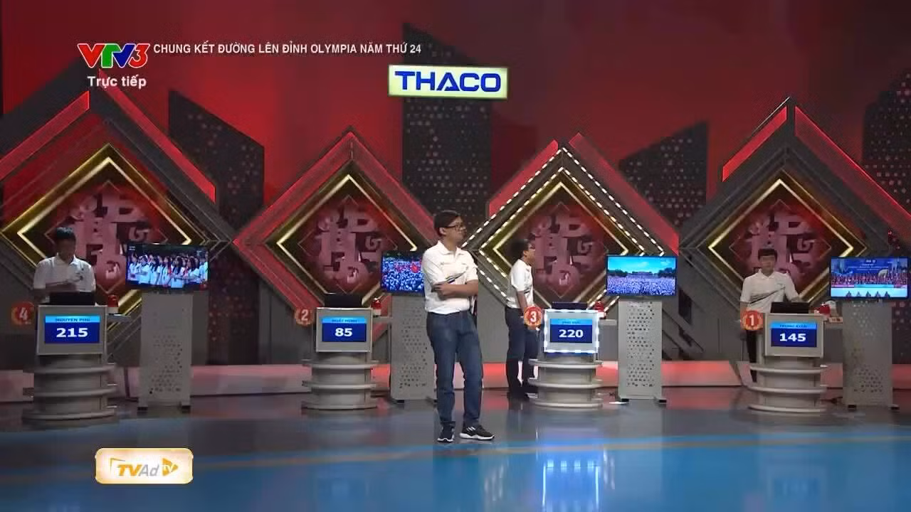 Câu hỏi quyết định, mang đến chiến thắng cho Phú Đức ở phần thi Về đích. Video: VTV3
