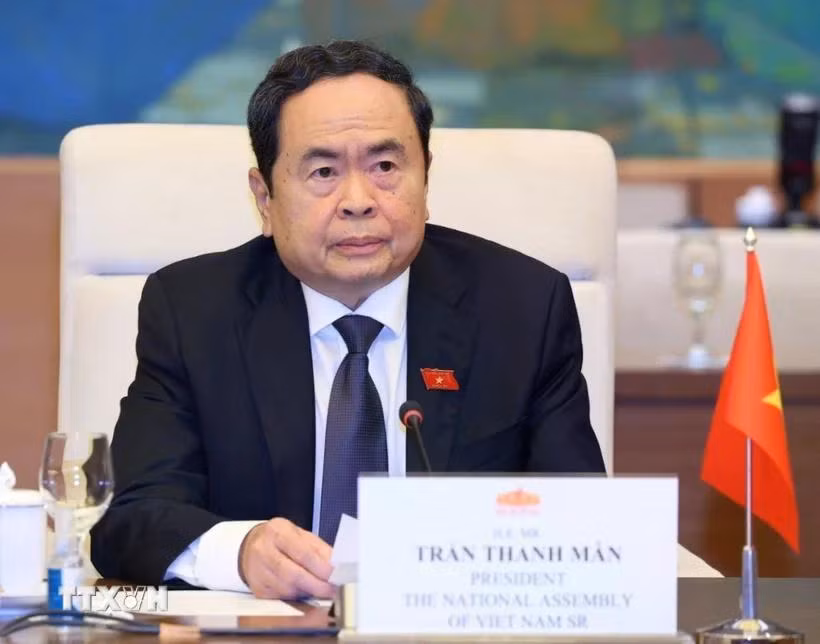 Chủ tịch Quốc hội Trần Thanh Mẫn. (Nguồn: TTXVN)