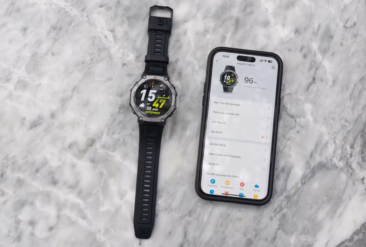 Amazfit T-Rex 3 - smartwatch siêu bền pin một tháng ảnh 9
