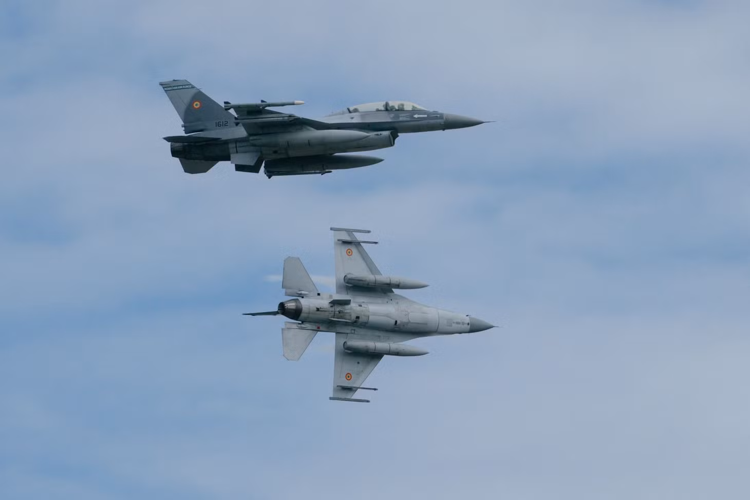 Máy bay chiến đấu F-16 Fighting Falcon. Ảnh: AFP/TTXVN