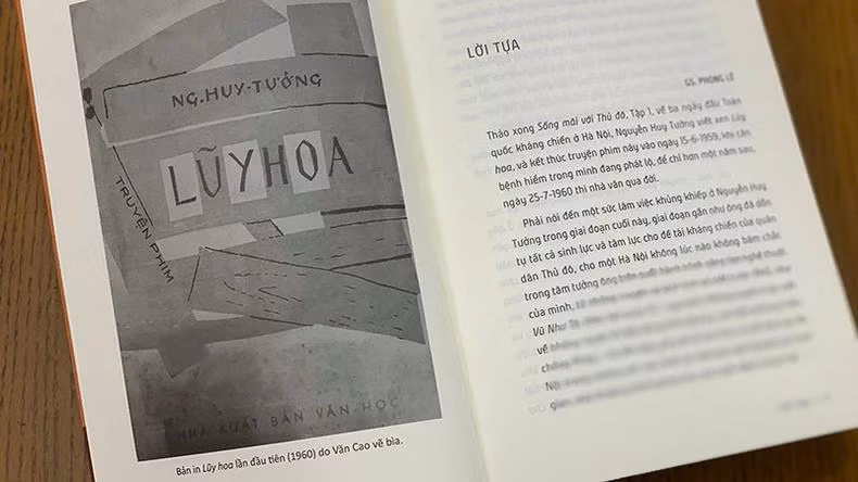 Cuốn sách có hình bản in đầu tiên do Văn Cao vẽ bìa.