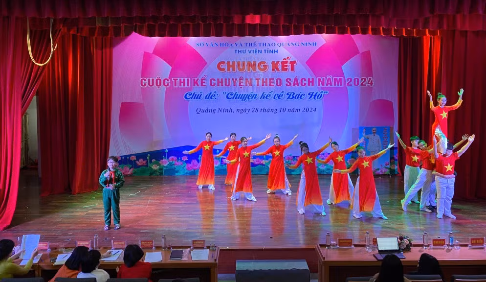 Nhiều tiết mục dự thi được đầu tư công phu, ấn tượng.
