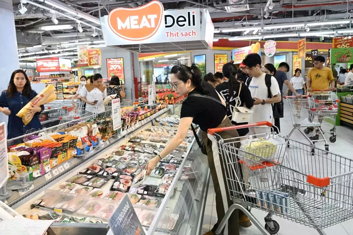 Tổng mức bán lẻ hàng hoá và doanh thu dịch vụ tiêu dùng 9 tháng tăng 8,8% (Ảnh: Cấn Dũng)