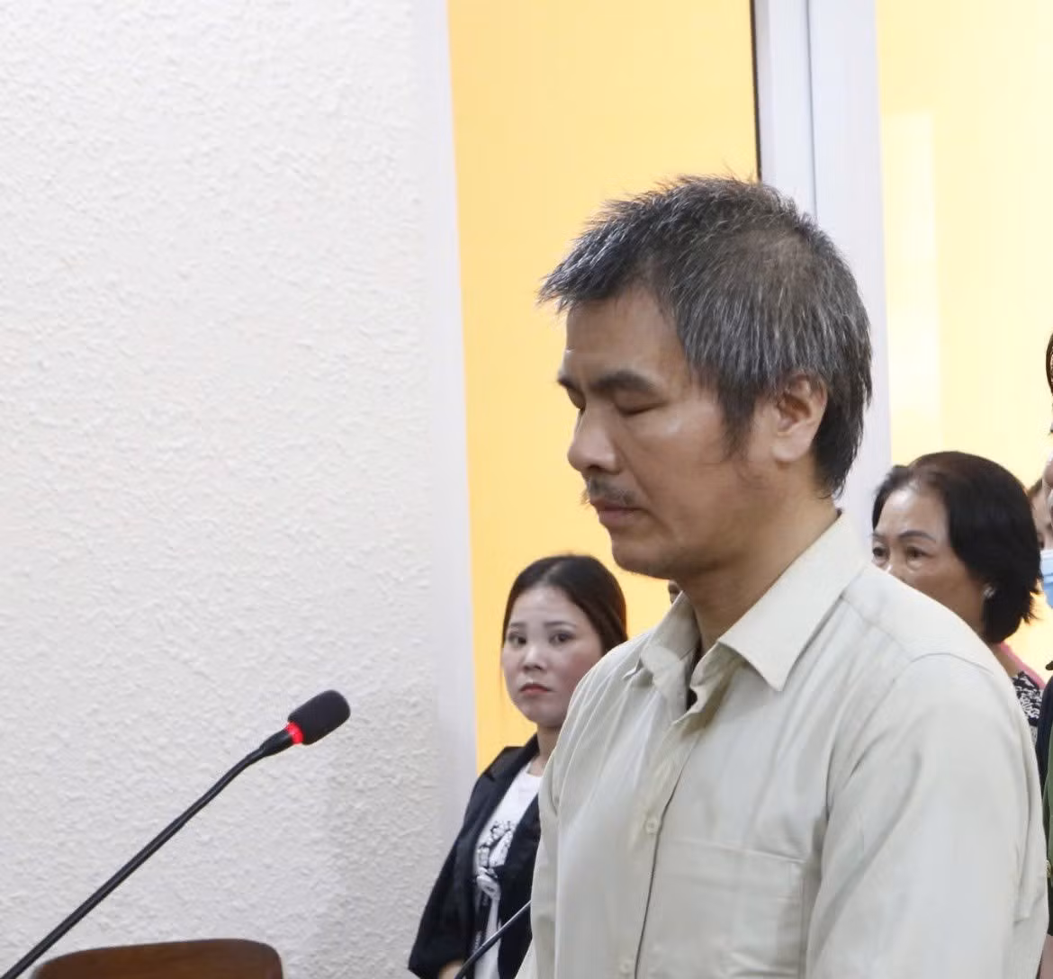 Bị cáo bị tuyên phạt án chung thân. Ảnh: Dương Bình