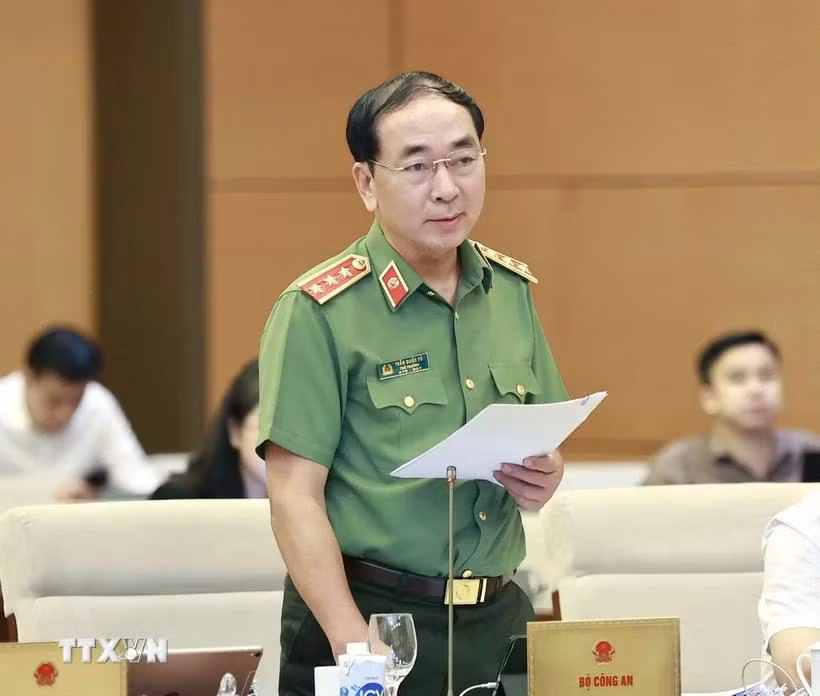 Thứ trưởng Bộ Công an Trần Quốc Tỏ. (Ảnh: Doãn Tấn/TTXVN)
