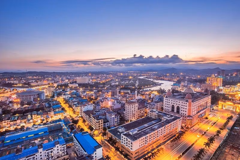 Móng Cái đang là điểm đến đầu tư đầy tiềm năng với sự phát triển vượt bậc trong thời gian qua.
