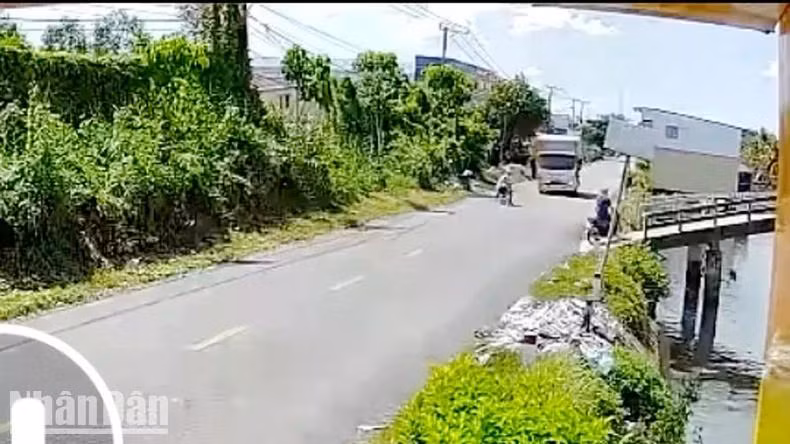 Camera an ninh ghi lại sự việc.