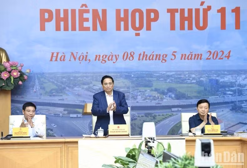 Thủ tướng Phạm Minh Chính chủ trì phiên họp thứ 11 Ban Chỉ đạo Nhà nước các công trình, dự án quan trọng quốc gia, trọng điểm ngành giao thông vận tải.