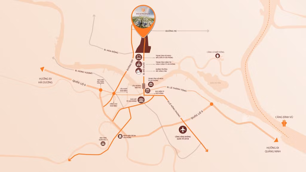 Hoàng Huy New City trong bức tranh phát triển đô thị dài hạn của Hải Phòng ảnh 2 Hoàng Huy New City trong bức tranh phát triển đô thị dài hạn của Hải Phòng ảnh 2