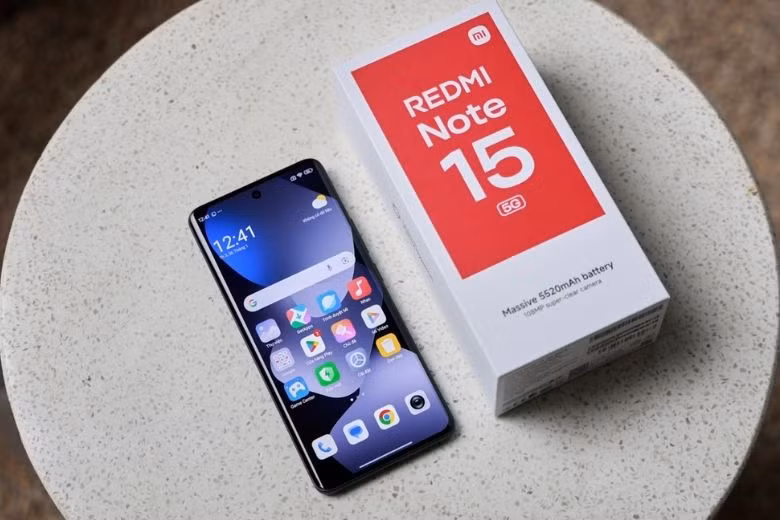Redmi Note 15 5G sở hữu cấu hình ấn tượng trong phân khúc giá